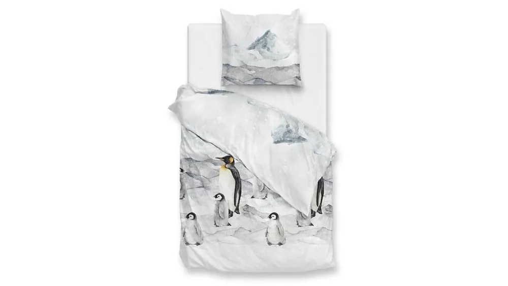 Authentiek Zohome Frostine flanel dekbedovertrek multi