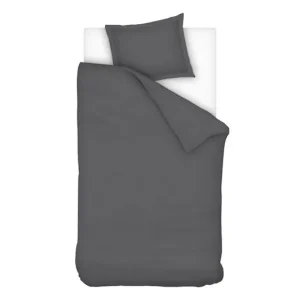 Uitverkoop Ivorlyn Atlanta dekbedovertrek anthracite