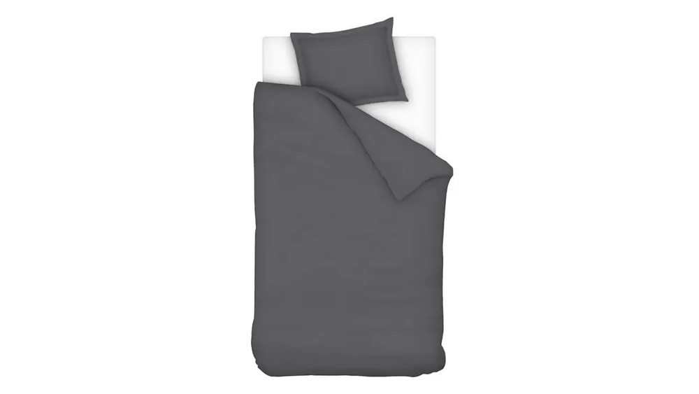 Uitverkoop Ivorlyn Atlanta dekbedovertrek anthracite