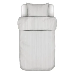 Marc O'Polo Classic Fine Stripe dekbedovertrek antraciet Aanbieding