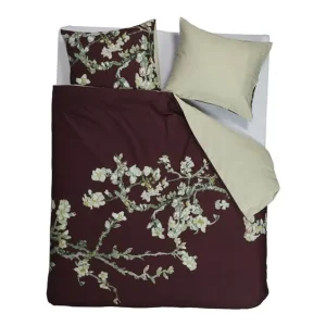 Garantie Inbegrepen Beddinghouse Blossom dekbedovertrek dark red