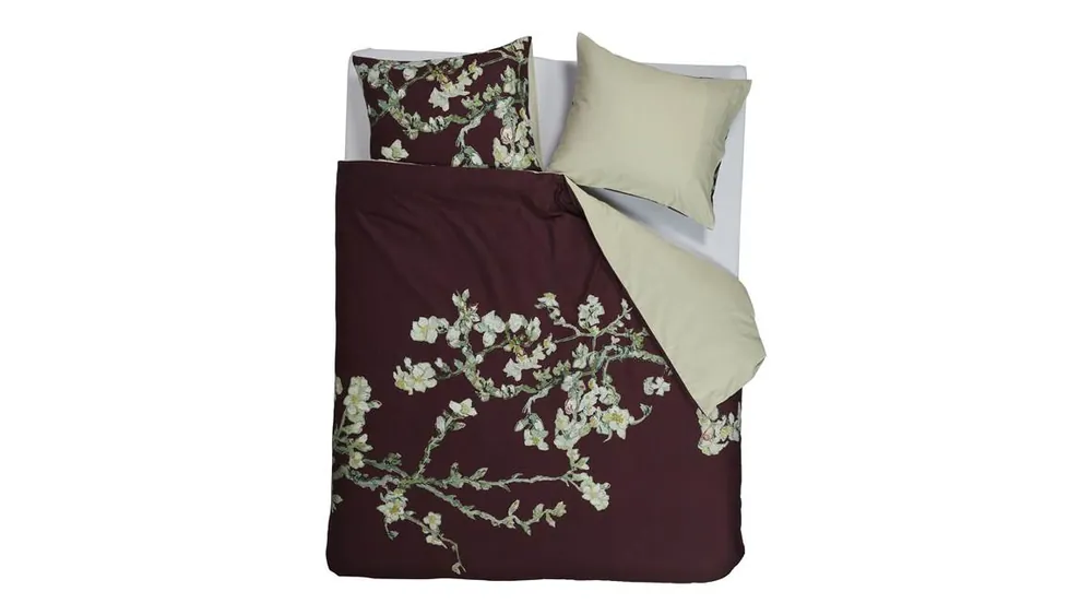 Garantie Inbegrepen Beddinghouse Blossom dekbedovertrek dark red