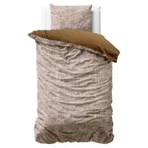 Trendy Dreamhouse Fluweel Aria dekbedovertrek brown