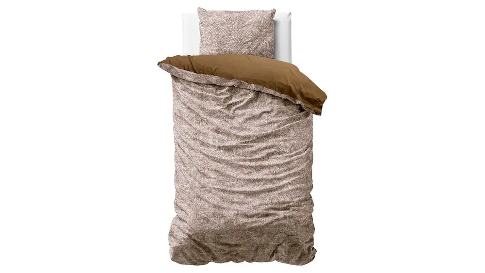 Trendy Dreamhouse Fluweel Aria dekbedovertrek brown