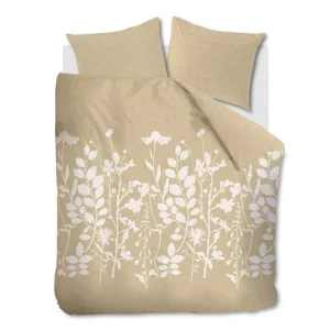Weekendaanbieding Ariadne at Home Plant dekbedovertrek geel