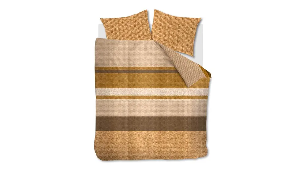 Dagaanbieding Beddinghouse Darren dekbedovertrek ochre