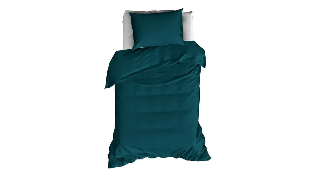 Limited Edition De Witte Lietaer Olivia dekbedovertrek lake green