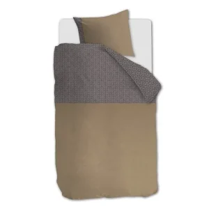 Hoge Kwaliteit Beddinghouse Anani dekbedovertrek taupe