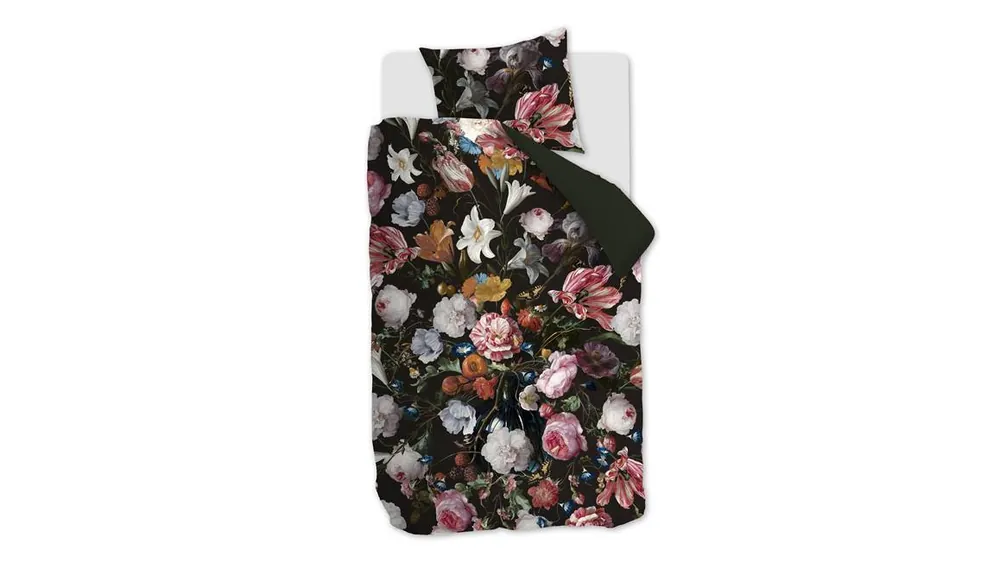 Dagaanbieding Ambiante Flowerbomb dekbedovertrek multi