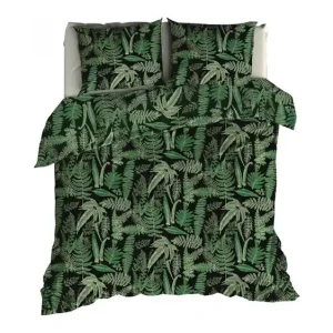 Satin d'Or Tropea dekbedovertrek groen Origineel