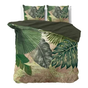 Dreamhouse Malva dekbedovertrek green Op = Op