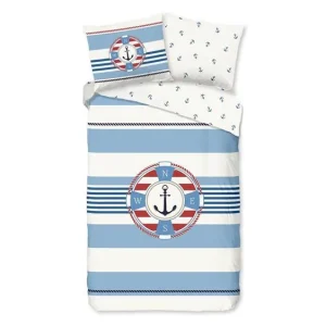 Pure Selin dekbedovertrek blauw Modern