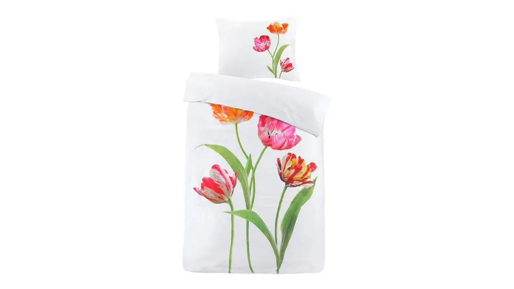 Hoge Kwaliteit Papillon Tulip dekbedovertrek wit