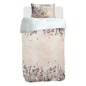 Authentiek M.M Linen Carrie dekbedovertrek zand
