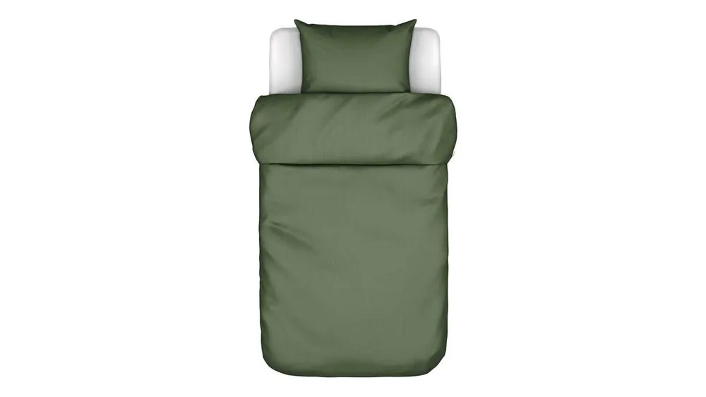 Beperkt Aanbod Marc O'Polo Senja dekbedovertrek dark green ivy