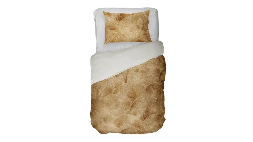 Exclusieve Aanbieding Kayori Oji dekbedovertrek taupe