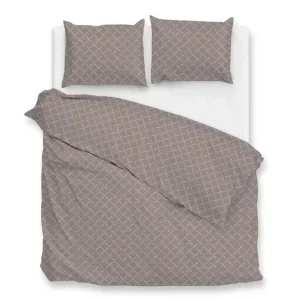 Zohome Linea di Satinado dekbedovertrek purple dove Meest Verkocht