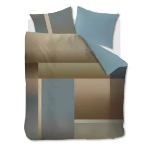 Kardol Sloane Square dekbedovertrek blauw grijs Gratis Retour