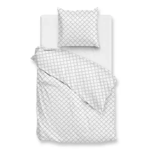 Zohome Linea di Satinado dekbedovertrek white Seizoensaanbieding