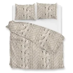 Zohome Mira flanel dekbedovertrek natural Limited Edition