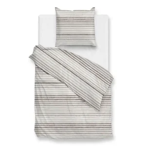 Zohome Pia flanel dekbedovertrek natural Weekendaanbieding