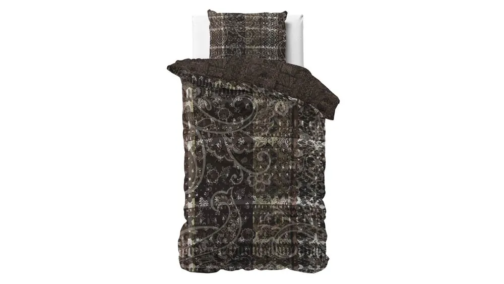 Dagaanbieding Dreamhouse Milena dekbedovertrek brown