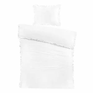 Gratis Retour Papillon Fleur dekbedovertrek wit