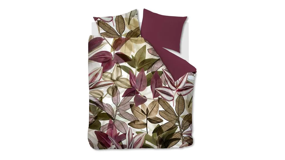 Goedkoop Beddinghouse Zebrina dekbedovertrek green