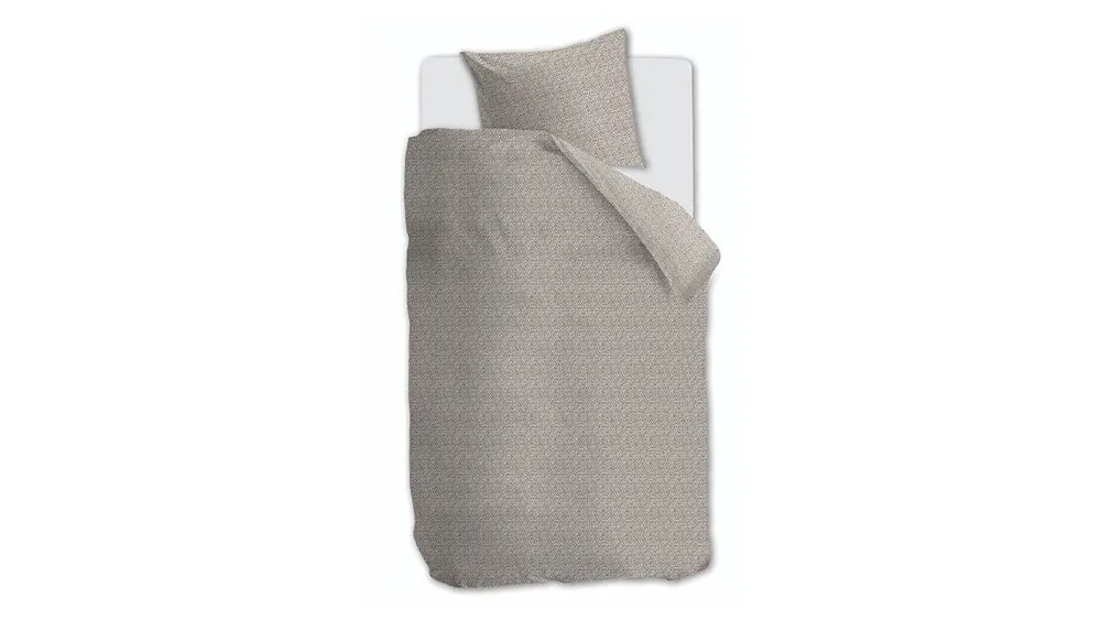 Rivièra Maison Braided dekbedovertrek taupe Merkproduct