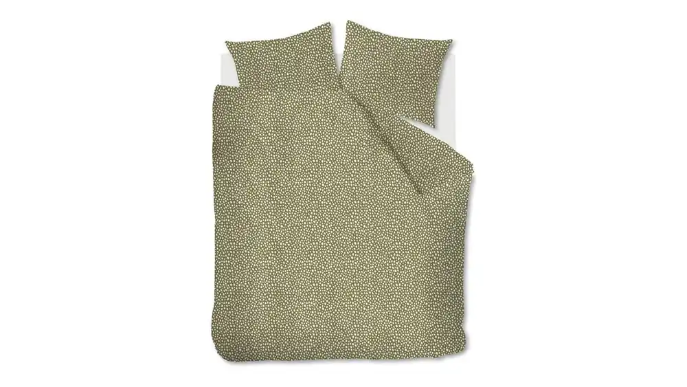 Ambiante Harley dekbedovertrek olive green Op = Op