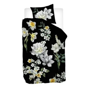 Exclusief Snoozing Scarlett flanel dekbedovertrek multi