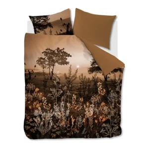 Uitverkoop Beddinghouse Evening dekbedovertrek bruin