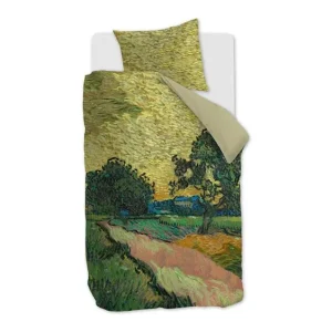 Fabrieksprijs Beddinghouse Evening Twilight dekbedovertrek oker