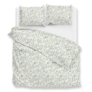 Exclusief Zohome Ramoscello dekbedovertrek aloe-green