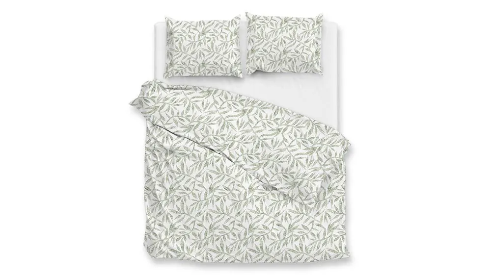 Exclusief Zohome Ramoscello dekbedovertrek aloe-green