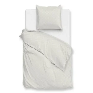 Zohome Linea di Satinado dekbedovertrek off-white Plaats Bestelling