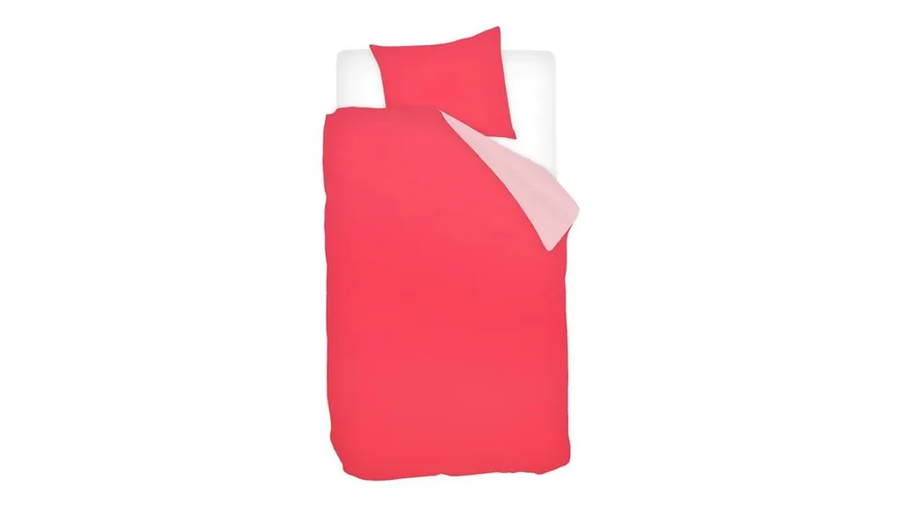 Limited Edition Snoozing Two Tone dekbedovertrek fuchsia/roze