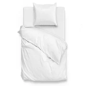 Zohome Satinado dekbedovertrek white Gratis Retour