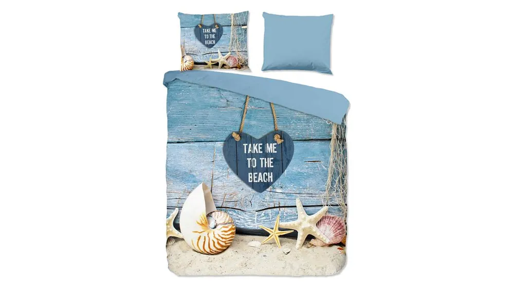 Betrouwbaar Pure Beach dekbedovertrek multi