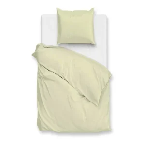Zohome Percalle dekbedovertrek aloe-green Bestseller