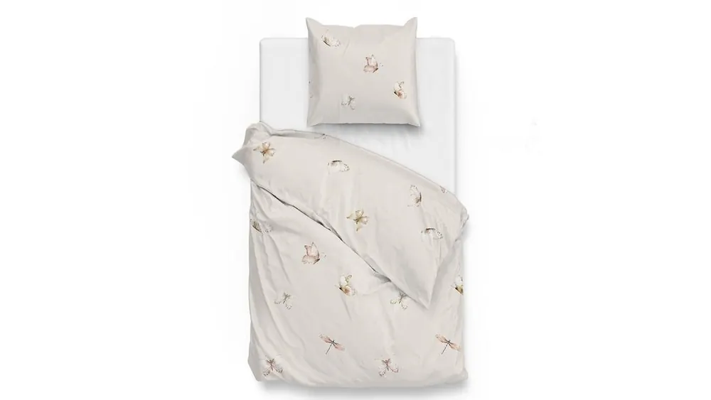 Zohome Maribosa dekbedovertrek beige Luxe