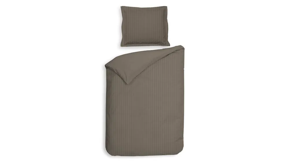 Koop Online Heckettlane Banda dekbedovertrek taupe