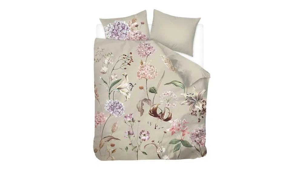 Snoozing Amber dekbedovertrek zand Snelle Levering