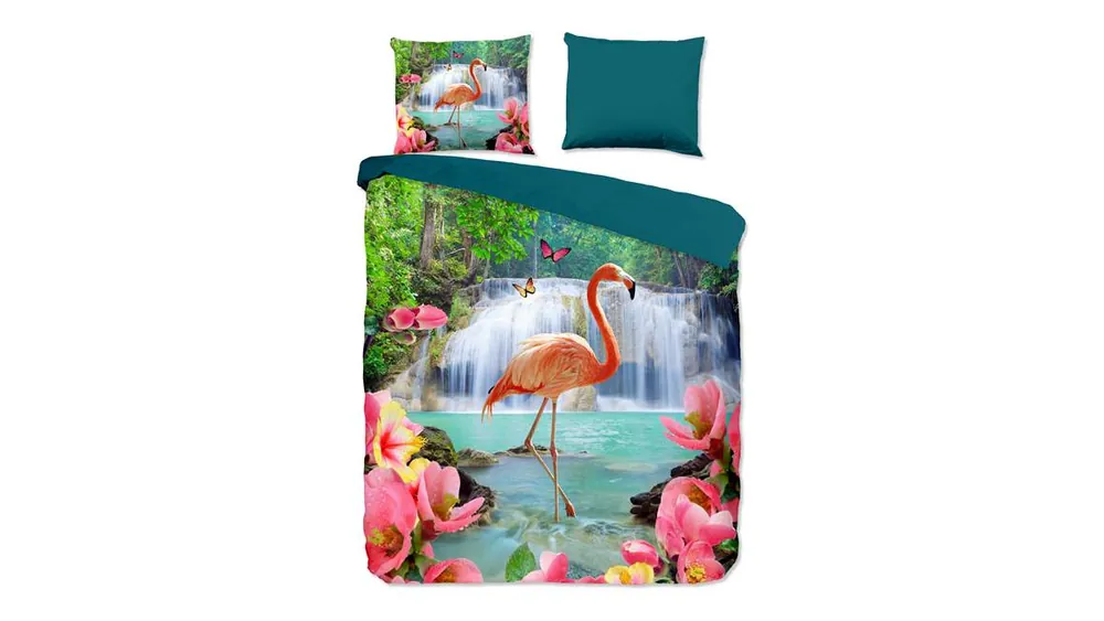 Pure Flamingo dekbedovertrek tropical Favoriet