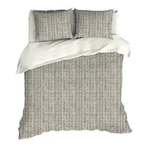 Korting Romanette Celtic flanel dekbedovertrek grijs