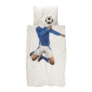 Uitverkoop SNURK Soccer Champ dekbedovertrek blauw