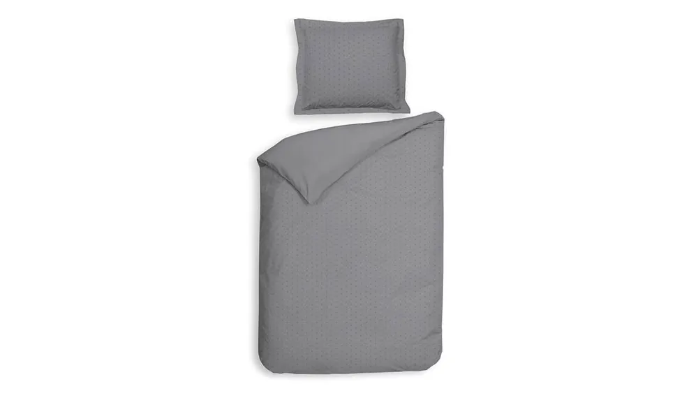 Heckettlane Punto dekbedovertrek glacier grey Premium