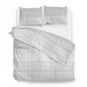 Bestseller Zohome Marley flanel dekbedovertrek cloud grey