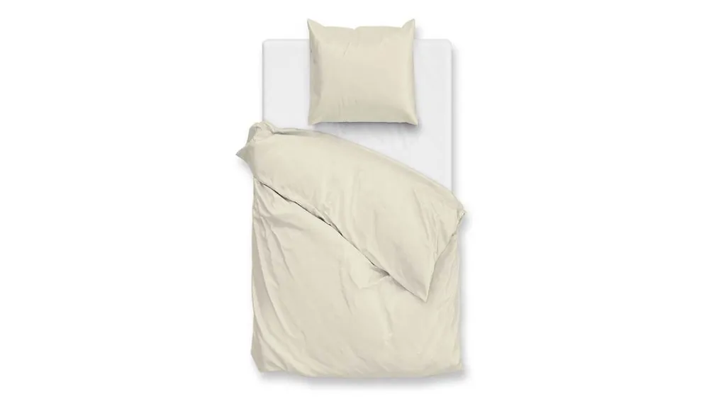 Hoge Kwaliteit Zohome Percalle dekbedovertrek cool beige