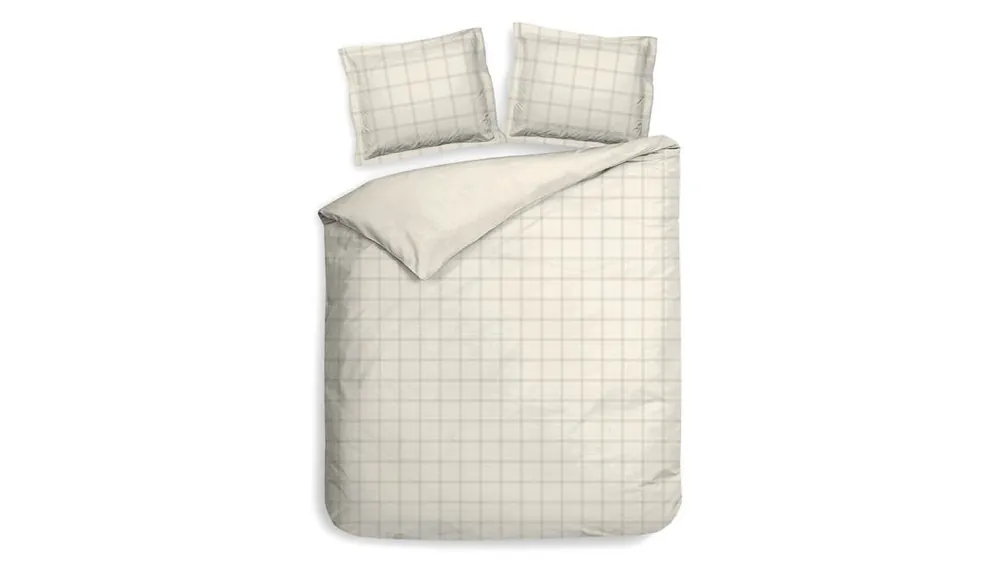 Goedkoop Heckettlane Diamante dekbedovertrek off-white